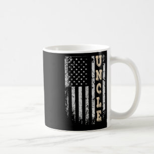 Onkel Vintag American Flag Fathers Day 4. Jul Kaffeetasse