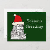 Onkel Vlads Christmas Feiertagspostkarte (Vorne/Hinten)