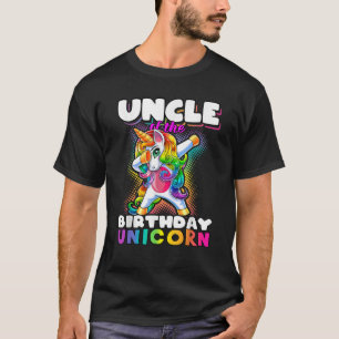 Onkel von Birthday Unicorn Dabbing Unicorn Matchin T-Shirt