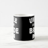 Onkel von Bride Bow Krawatte Hochzeit Kaffeetasse (Mittel)