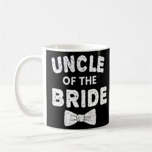 Onkel von Bride Bow Krawatte Hochzeit Kaffeetasse