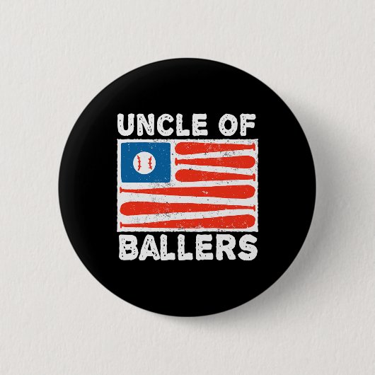 Onkel von Llers USA-Flagge Lustig Verkaufen Softll Button (Vorderseite)