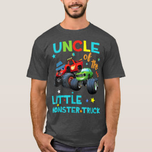 Onkel von Monster-Truck-Geburtstags-Familien-Shirt T-Shirt