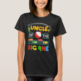 Onkel von The Big One Angelnder Vater Papa 1. T-Shirt