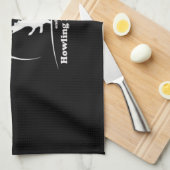 Onkel Wayne und das Heulenhundeband-Tuch Geschirrtuch (Viertel Falte)