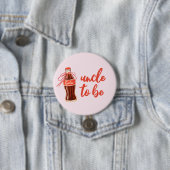 Onkel-werdend Flasche Vintage Cola Retro-Limonade Button (Beispiel)