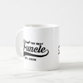 Onkel werdende Schwangerschaft lustiger Funcle Kaffeetasse (Vorderseite Links)