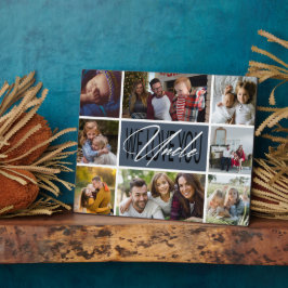 Onkel Wir Liebe Sie Foto Collage Plaque Fotoplatte