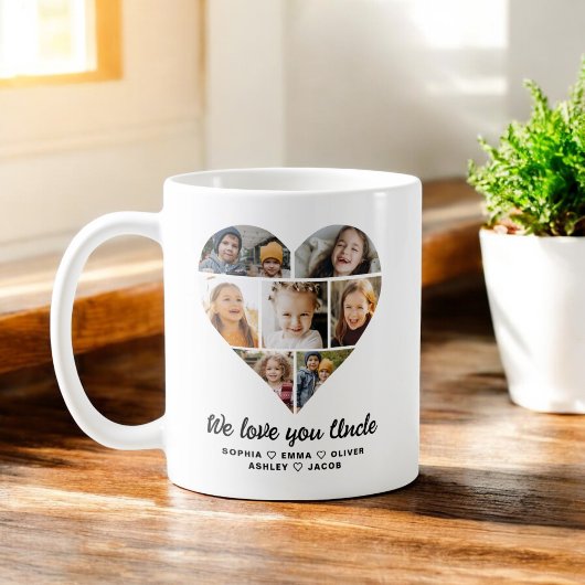 Onkel Wir Liebe Sie Foto Instagram Collage Kaffeetasse