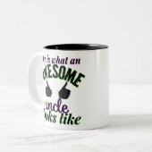 Onkel Zweifarbige Tasse (Vorderseite Links)