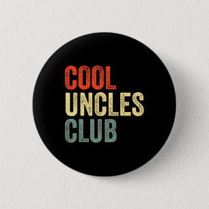 Onkels Hemd Vintage Cooler Onkel Club Lustiger Vat Button