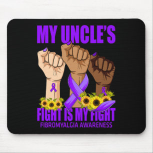 Onkels Kampf ist mein Kampf gegen Fibromyalgie Bew Mousepad