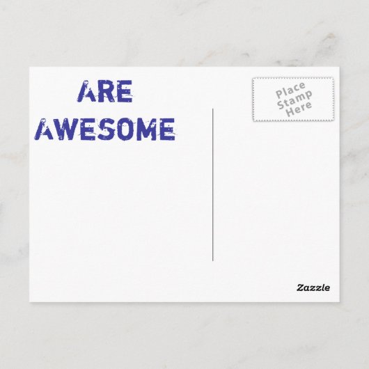 Onkelsam,Vintag Postkarte (Rückseite)