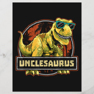 Onkelsaurus T Rex Onkel Saurus Dinosaurier Flyer