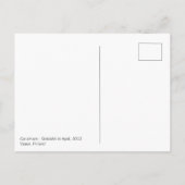 Onkilahti im April 20126 Vaasa Postcard Postkarte (Rückseite)