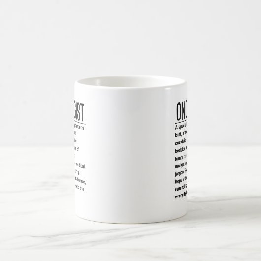 Onkologe Kaffeetasse (Mittel)