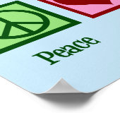 Onkologe Liebe Onkologie Poster (Ecke)