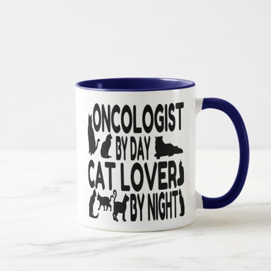Onkologe Lieben Katzen Tasse (Rechts)