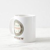 Onkologe-personalisiertes Büro-Tassen-Geschenk Kaffeetasse (Vorderseite Links)