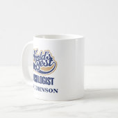 Onkologe-personalisiertes Tassen-Geschenk Kaffeetasse (Vorderseite Links)