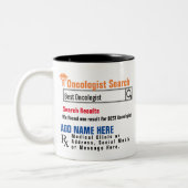 Onkologe suchen Tasse von Geschenken (Links)