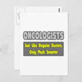 Onkologen... Smarter Postkarte (Vorne/Hinten)