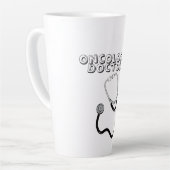 Onkologie Doktor Latte Tasse 17 oz Bestes Arztgesc (Linke Ecke)