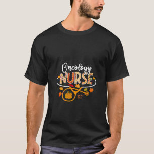Onkologie-Erkrankungen Herbstfallen Herbst Stethos T-Shirt