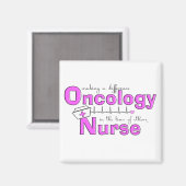 Onkologie - Geschenke Magnet (Vorderseite/Rückseite)