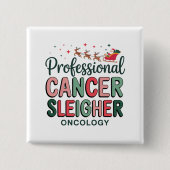 Onkologie Heilkrebs Chemo Onkologie Button (Vorderseite)
