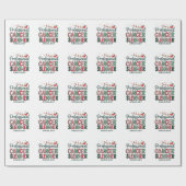 Onkologie Heilkrebs Chemo Onkologie Geschenkpapier (Flach)