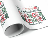 Onkologie Heilkrebs Chemo Onkologie Geschenkpapier (Rolleneckpunkt)