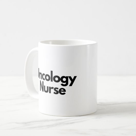 Onkologie Kaffeetasse (Vorderseite Links)