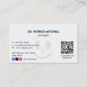 Onkologie Klinik | Einfache Ernennung Visitenkarte (Vorderseite)