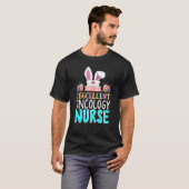 Onkologie Krankenpflege Ostern Sonnige Ohren Medic T-Shirt (Vorne ganz)