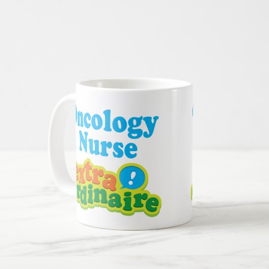 Onkologie-Krankenschwester-Extraordinaire Kaffeetasse (Vorderseite Links)