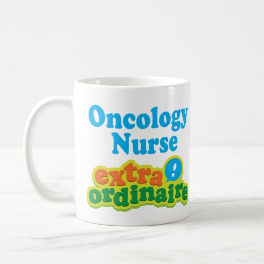 Onkologie-Krankenschwester-Extraordinaire Kaffeetasse (Links)