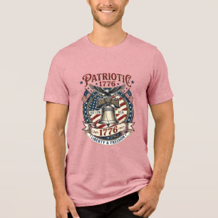 Onkologie-Krankenschwester Florales Vintage-Gravur Tri-Blend Shirt