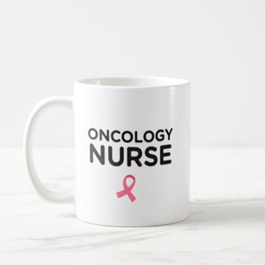 Onkologie-Krankenschwester Kaffeetasse (Links)