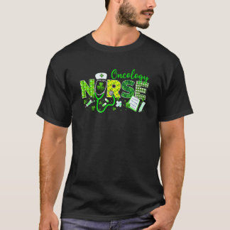 Onkologie-Krankenschwester St. Patricks Day Liebe T-Shirt
