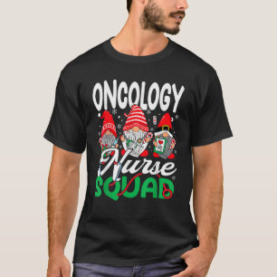 Onkologie-Krankenschwester-Trupp Gnome Stethoskop T-Shirt