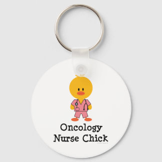 Onkologie Nurse Chick Schlüsselanhänger