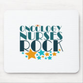 Onkologie Nurses Rock Mousepad (Vorne)
