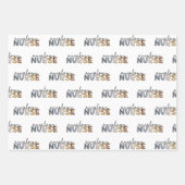 Onkologie Onkologie Onkologie Pflege RN Geschenkpapier Set (Vorderseite 2)