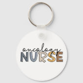 Onkologie Onkologie Onkologie Pflege RN Schlüsselanhänger (Vorderseite)