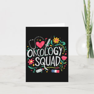 Onkologie Squad Oncology Nurse Squad Oncology Crew Karte
