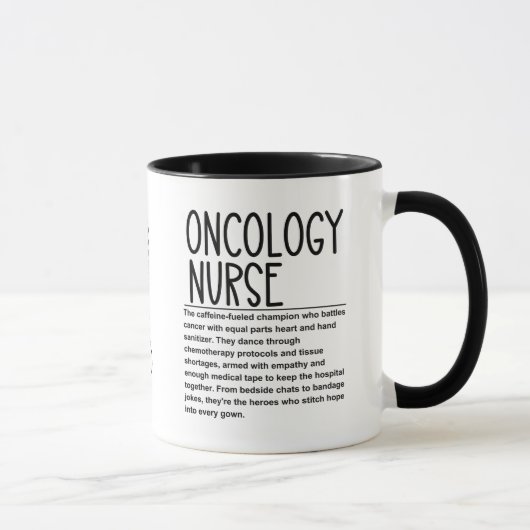 Onkologie Tasse (Rechts)