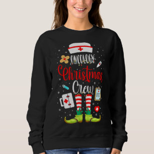 Onkologie Weihnachts-Crew Onkologie Onkologie Onko Sweatshirt