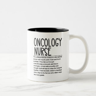 Onkologie Zweifarbige Tasse