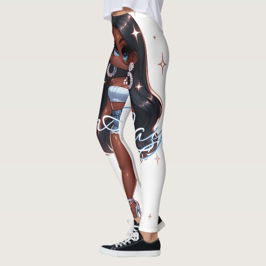 OnLaye1 Baddie Jean Diva Leggings (Links)